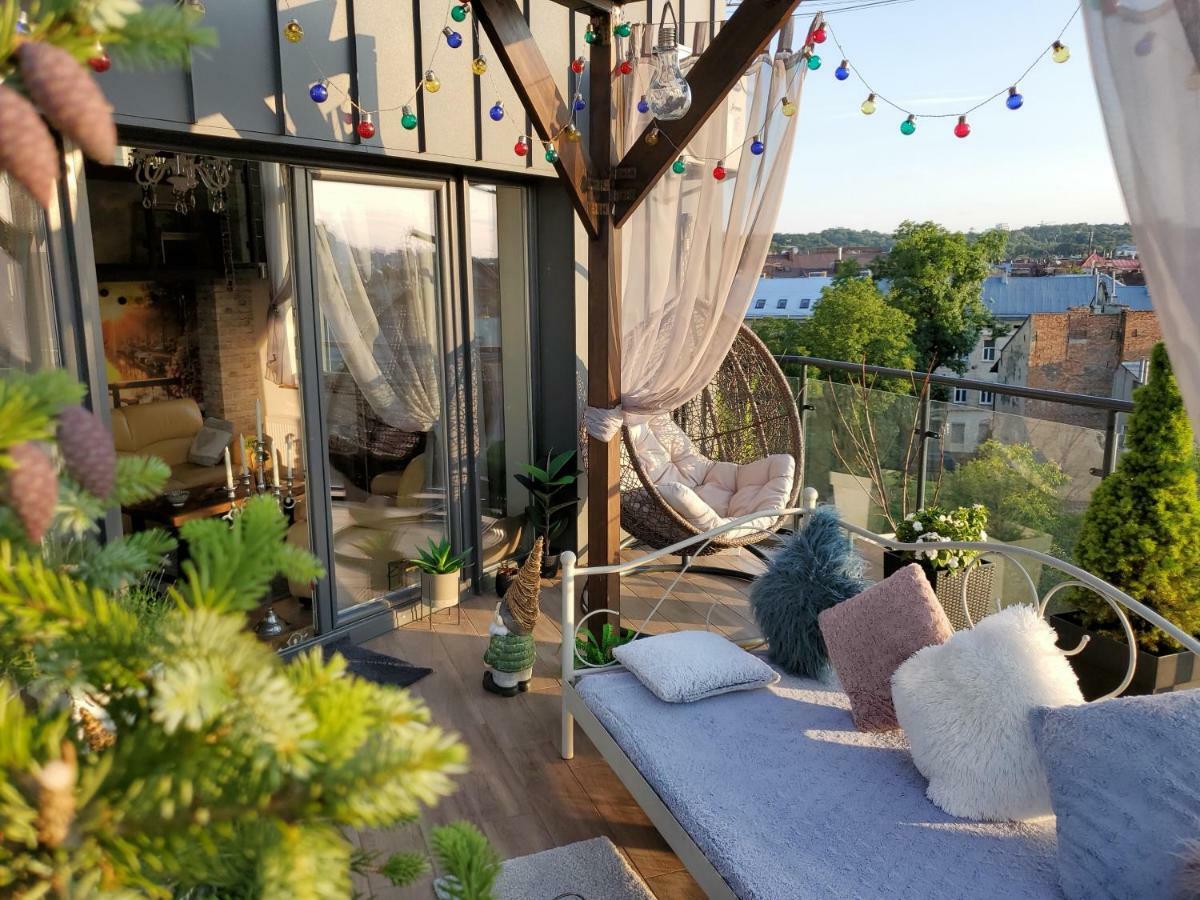 Apart-Terrace On Baker Street Lviv Exterior photo